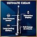 Oral-B Rechargeable Electric Toothbrush, iO9 Limited Ultimate Clean, 7 Cleaning Modes, Interactive Display, iSense Charger, Charging Travel Case, Visible Pressure Sensor, 3 Brush Heads, Black