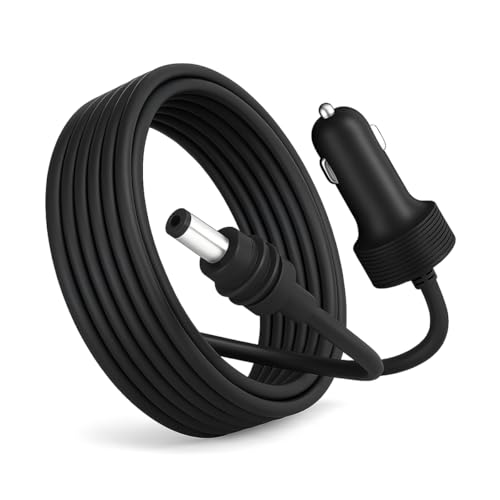 Ankuee Car Charger Power Supply Cord, 10FT 18AWG Vehicle Cigarette