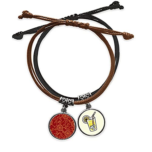 Bracelet corde style japonais en cuir tressé main : l'élégance d'Asie