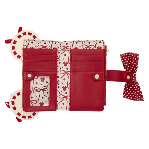 Image of Minnie Mouse Rock The Dots Coquette Flap Wallet