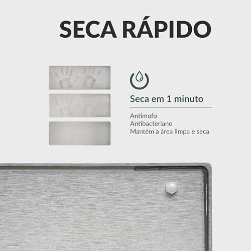 DryRack: Bandeja Grande Organizadora Multiuso Momo Lifestyle, Ultra Absorvente de Terra de Diatomáce