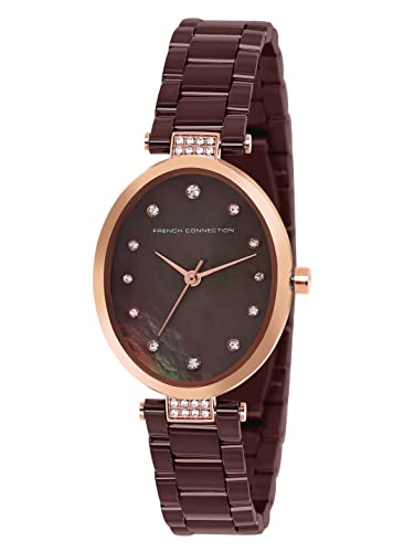 French Connection Summer Analog Black Dial Womens Watch-FCS1012TRGM (B09ZPPWKVW) Amazon Price History, Amazon Price Tracker