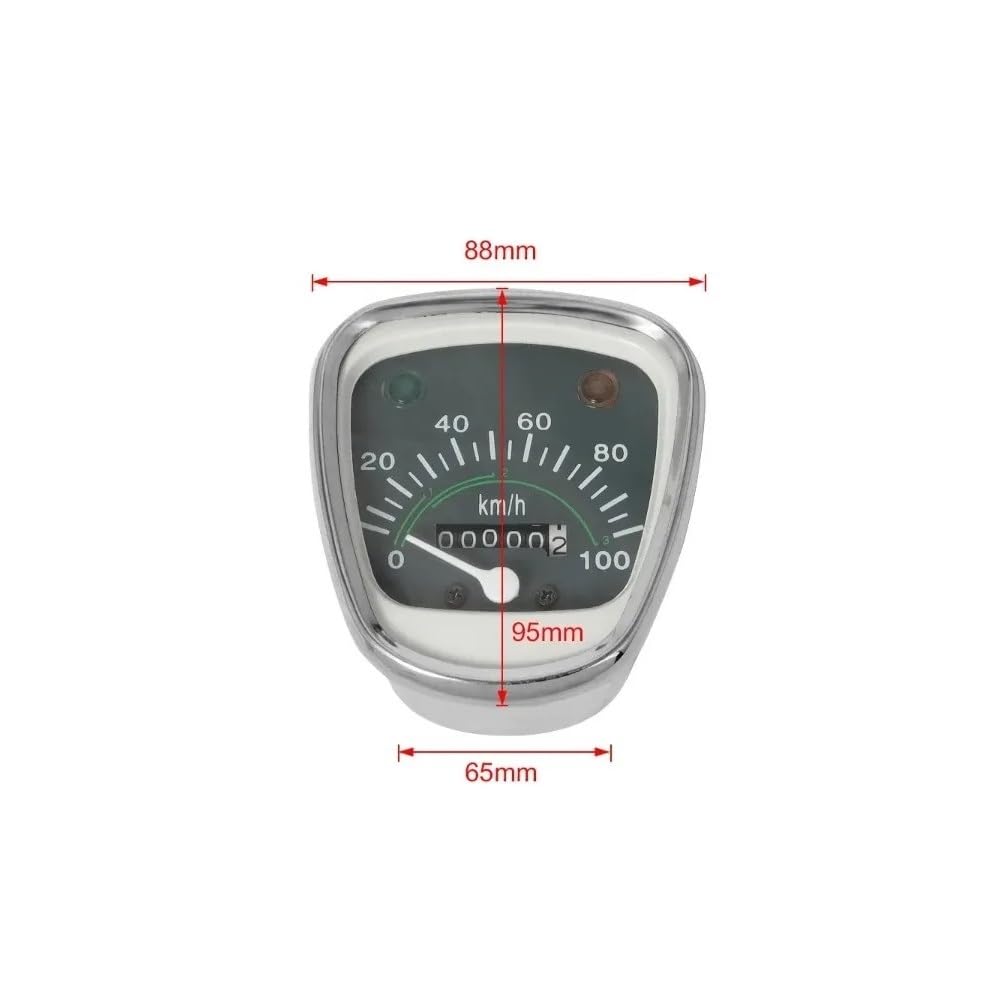odometer compteur Instruments mécaniques de moto pour passeport Cub C50 C70 C90 Super C7OK1-D3 C70MK3 pour remplacement luxe