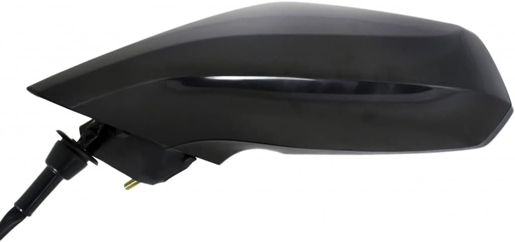 For 2010-2015 Chevy Camaro Door Mirror Pair Driver and Passenger Side Textured Black | Power Non-Heated GM1320405