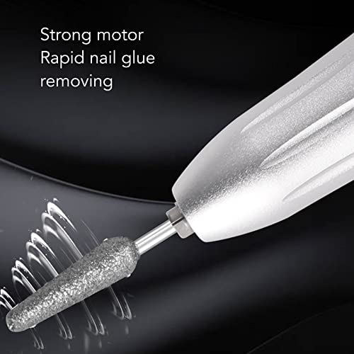 Máquina de Perfuração de Unhas Elétrica, Máquina de Polimento de Unhas de Alta Velocidade e Baixa Vi
