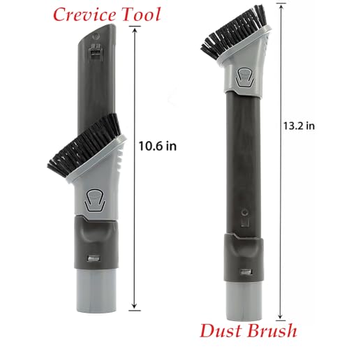 Image of Qualtex 2 in 1 Duster Crevice Tool Compatible with Shark NV752, NV600, NV650, NV680, NV340, HV301, HV322, HV300, HV320, NV480, NV800, NV151, LA502, AZ2001, HZ2002 (Pack of 2)