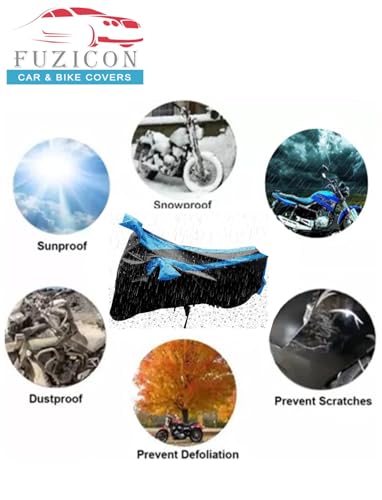 Image of Bike Cover for Hero Splendor Plus - Water Resistant