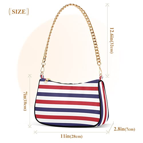 Bolso de hombro cruzado para mujer con cadena miniatura 4