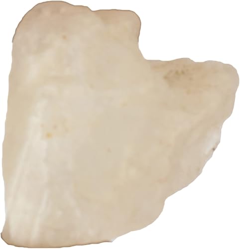 GEMHUB Piedra lunar áspera crudo blanco natural 48.55 CT Piedra de luna natural Piedra de luna suelta para joyería, Gema, piedra lunar de Sri Lanka