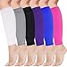 Venbytech for 6 Pairs Calf Compression Sleeve for Men Women Football Leg Sleeve Elas...
