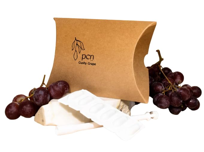 Grape Flavored Scented Moisture Melts for Feminine Wellness Gentle Botanical Formula for Softness Freshness 5 15 or 25