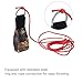 Professional Climbing Throw Bag with Stainless Steel Ring, Nylon Fabric, Steel Ball Weight, Microfiber Joint for Tree Climbing, Rock Climbing, Spelunking