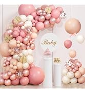 Kit Arche Ballon Or Rose 102 Pièces - Décoration Anniversaire Mariage Fête