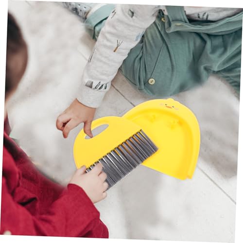 CLISPEED Mini Kehrgarnitur aus Robustem Kleiner Besen und Kehrschaufel Set für Schreibtisch Auto Büro und Zuhause Praktische Reinigungslösung für Kleine Flächen und Enge Ecken – Bild 6