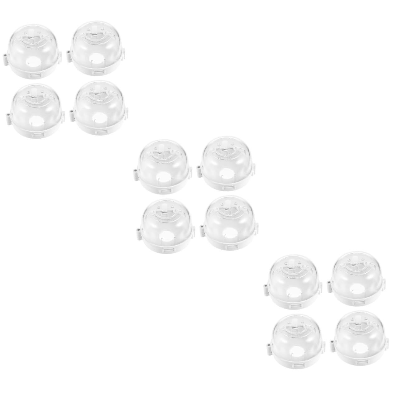 12pcs Stove Knob Covers Safety Knob Protectors for Gas Oven Prevents Accidental Gas Activation Kitchen Safety Shield for Boy Girl