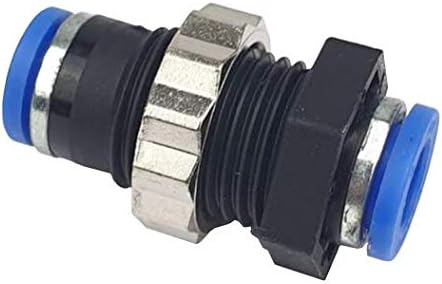 ANNEGK Pneumatik Steckverbinder 6mm - Push In Fitting Aus Messing Für Druckluft