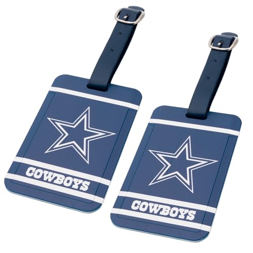 Étiquettes de sac NFL Dallas Cowboys pour éviter la perte de vos bagages