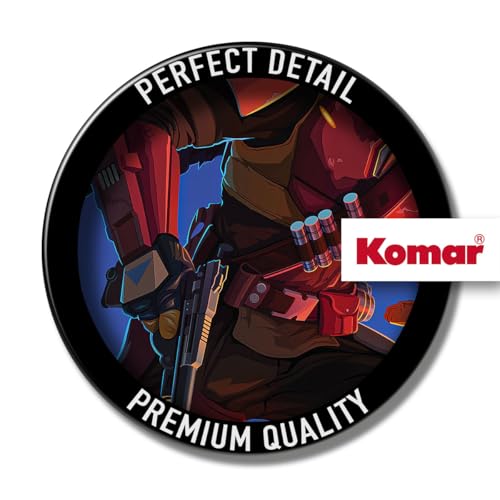 Fotomural Komar DX5-087 acabado mate de alta definición azul rojo negro para interiores 7