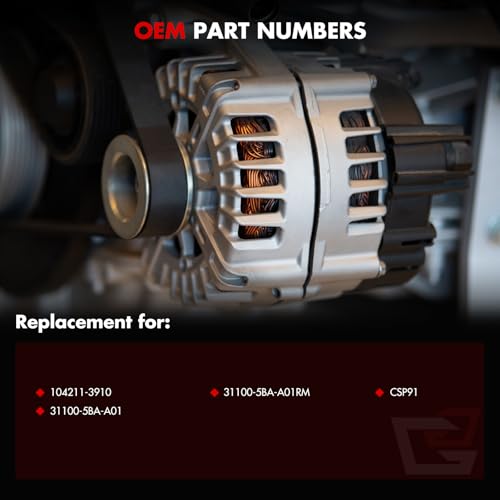 GDSMOTU 135A Alternator for Honda Civic 2.0L (2016–2022): Fitment, Specs & Replacement Guide - Image 5