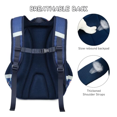 Image of Cusangel Kids school Backpack with lunch bag for Girls,Elementary 6-10years Bookbag nylon large capacity backpack,Daypack
