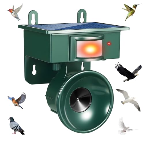 2026 New Solar Ultrasonic Bird Repeller