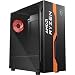 Produktbild MSI MAG VAMPIRIC 011C Mid-Tower Gaming-PC-Gehäuse, Schwarz AMD Ryzen Edition, 1 x 120 mm RGB-Lüfter, Panel aus gehärtetem Glas, ATX, mATX und Mini-ITX