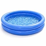 Piscina gonfiabile – piscina all'aperto blu – rotonda per bambini e adulti – per giardino ...