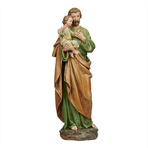 Estatua de San José 14 pulgadas colección Renacimiento miniatura 6