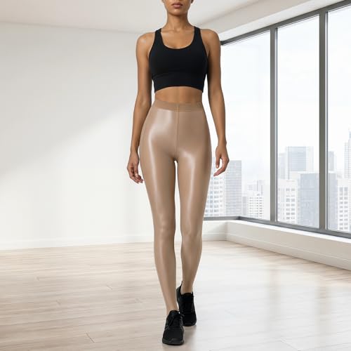 2 pares de medias para mujer antiroturas mallas de baile brillantes color piel 7