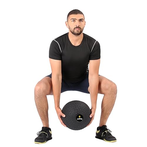 Lions Slam Ball - Heavy Duty Weights Medicine Ball Rubber Power Strength Training, Fitness Home Gym Exercise 5kg 8kg10kg 12kg 15kg (8kg, Tyere-Black) - Image 8