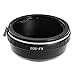 Lens Mount Adapter for EOS EF-S Lens to Fuji X Mount X-H1 X-E3 X-T10 X-T1 X-T2 X-T20 X-Pro1 X-Pro2 X-M1 X-A1 X-A2 X-A3 X-A5 X-A10 X-A20 X-E1 X-E2 X-E2S Camera