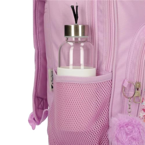 Pepe Jeans Sandra Zaino Scuola Rosa 32X44X22 Cm Poliestere 21,6L By Joumma Bags, Rosa, Zaino Scuola - 6
