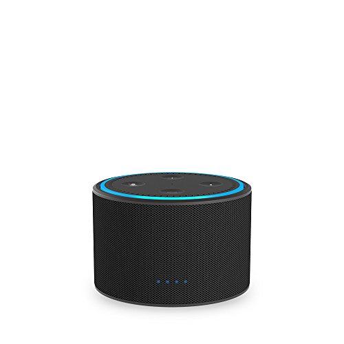 Ninety7 DOX Portable Battery Base for Amazon Echo Dot Black/Carbon