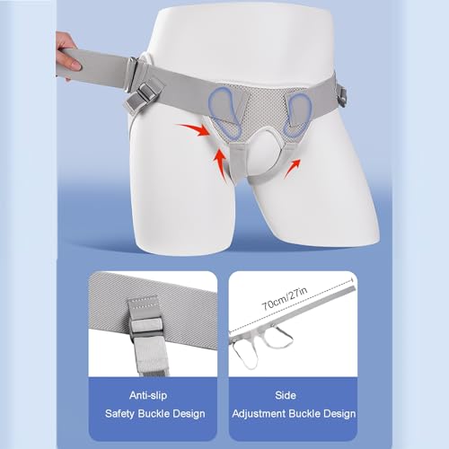 Faja para Hernia Inguinal con Soporte Ajustable y Almohadillas miniatura 4