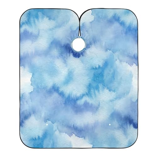 Capa de barbería impermeable para hombres Kigai Blue Haze miniatura 2