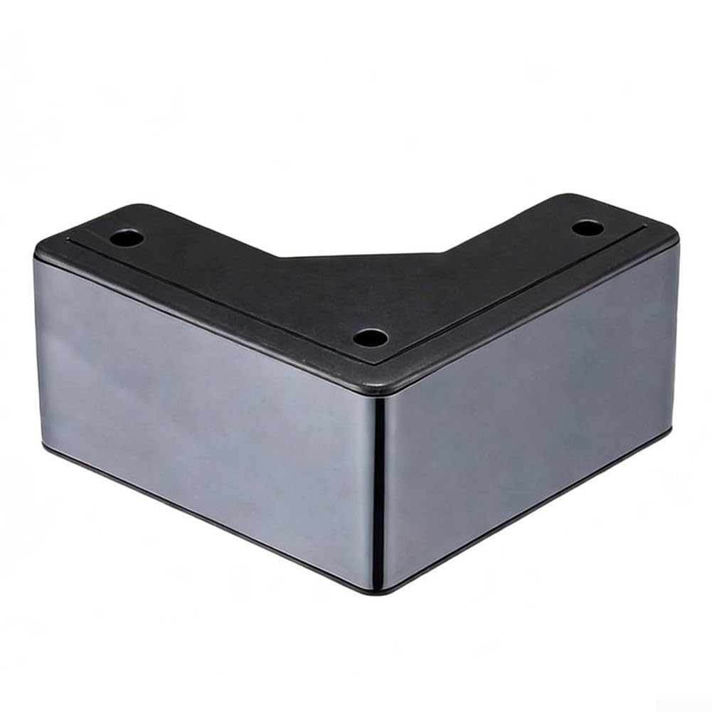 Patas de metal ajustables en L para elevar sofás y renovar el confort del salón