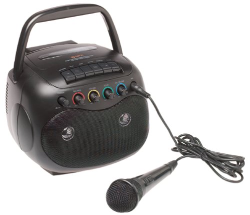GPX C1005 Karaoke Party Machine with Singalong Microphone
