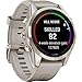 Garmin Fenix 7S Pro Solar, Sapphire, Soft Gold Steel, Light Sand Bundle with 2 Year Enhanced Protection Pack