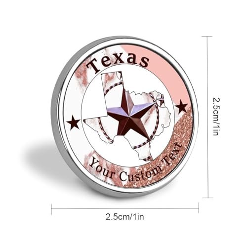 Pin de Texas Stars para mochilas y solapas de ropa 2