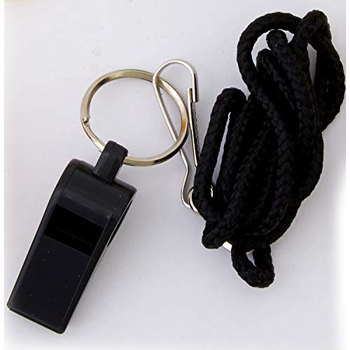 Lanyard con silbato 21.5 pulgadas miniatura 3