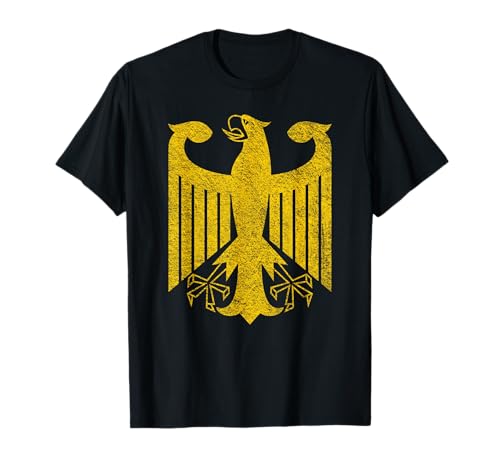 GERMAN FLAG GERMANY EAGLE COAT OF ARMS T-Shirt