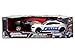 Jada Fast & Furious Chase Twin Pack- Dom's Dodge Charger R/T & Dodge Charger SRT Hellcat, Police & Chase Car Rc, Usb Charged, Black and White