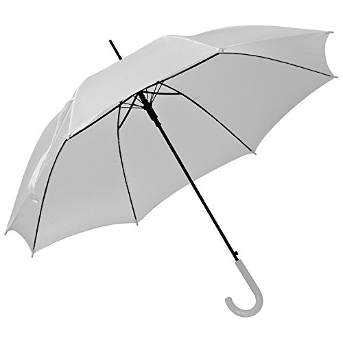 Livepac-Office Automatik-Regenschirm/Farbe: weiss