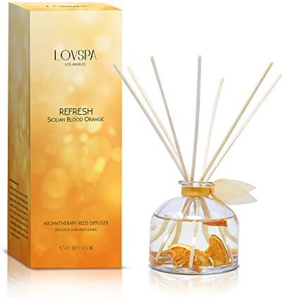 Amazon.com: Reed Diffuser Orange - 2x3.4 Fl Oz - Fresh Room - Long ...