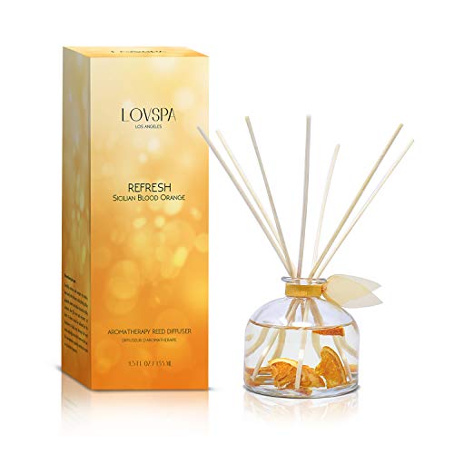 Ambientador de varillas LOVSPA aroma naranja sanguina siciliana miniatura 3