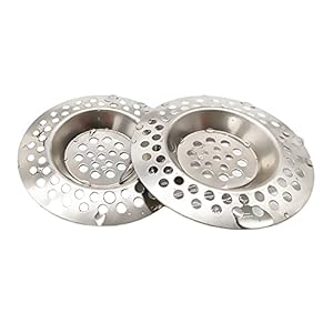 Juliyeh (2 pcs) 70mm Stainless Steel Kitchen Sink Strainer Plug Sink Sieve Sink Hole Strainer Drain Protector for…