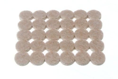 Felt Pads 13mm pour parquet : 300 patins de protection de 4mm contre les rayures de chaises