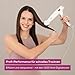 Beurer HC 150 FusionDry Pro Haartrockner, ultraleichter Föhn mit kraftvollem Digitalmotor, ergonomischer Klappgriff ideal für Reisen, Ionenfunktion für glänzendes Haar, inkl. 4 Styling-Aufsätzen