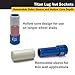 Titan 21095 4-Piece 1/2-Inch Drive Non-marring Impact Deep Lug Nut Socket Set