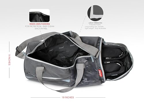 Image of Sfane Gym Bag (Dark Grey)